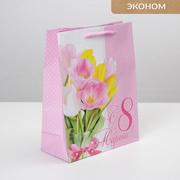 Пакет ламинированный вертикальный «С праздником весны», MS 18 × 23 × 8 см
Пакет ламинированный вертикальный «С праздником весны», MS 18 × 23 × 8 см