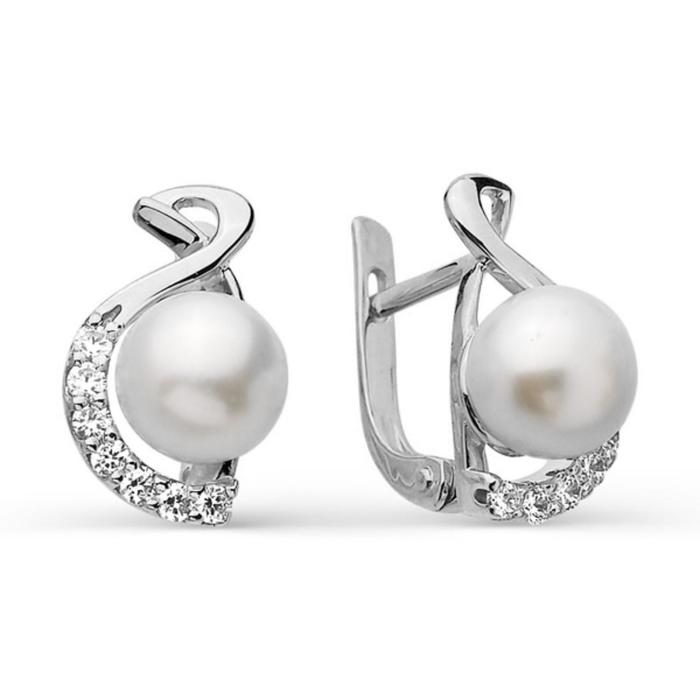 Серьги посеребрение "Жемчужинка" 10-02422, цвет белый в серебре
Серьги посеребрение "Жемчужинка" 10-02422, цвет белый в серебре