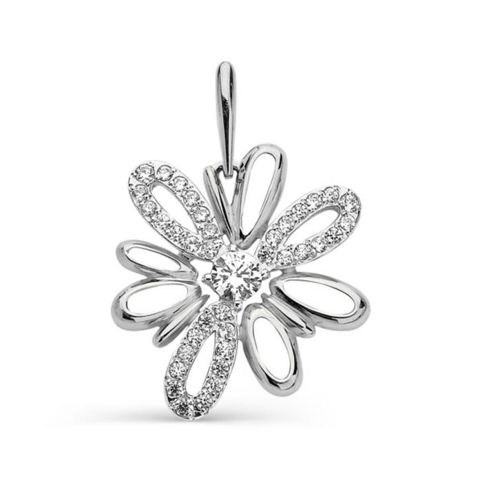 Подвеска посеребрение "Цветок" 50-02633, цвет белый в серебре
Подвеска посеребрение "Цветок" 50-02633, цвет белый в серебре