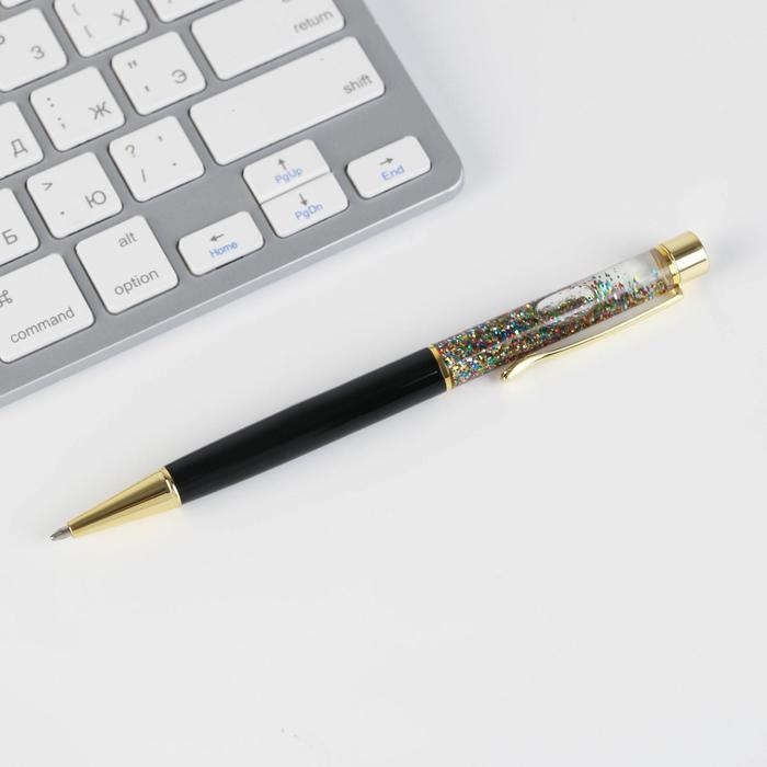 Ручка шариковая с блёстками
Ручка шариковая с блёстками