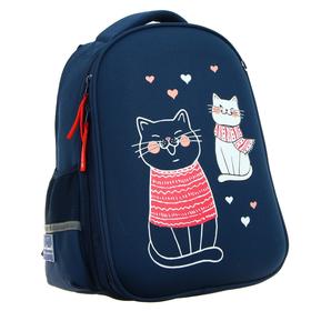 Рюкзак каркасный Bruno Visconti, 38 х 30 х 20 см + пенал, «Вязаное счастье. Котики» 
Рюкзак каркасный Bruno Visconti, 38 х 30 х 20 см + пенал, «Вязаное счастье. Котики»