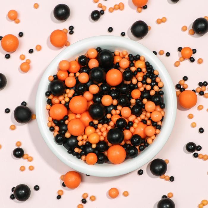 Драже зерновое в цветной кондитерской глазури (оранжевое, чёрный уголь), 50 г
Драже зерновое в цветной кондитерской глазури (оранжевое, чёрный уголь), 50 г