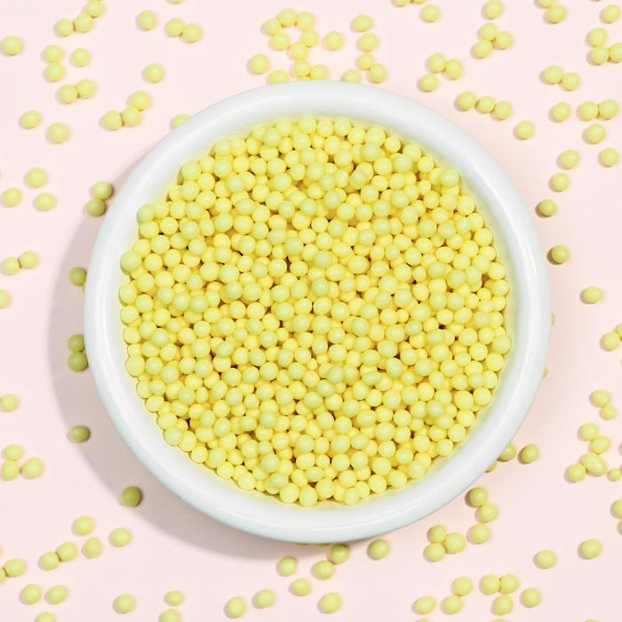 Драже зерновое в цветной кондитерской глазури жёлтое 2-5 мм, 50 г
Драже зерновое в цветной кондитерской глазури жёлтое 2-5 мм, 50 г