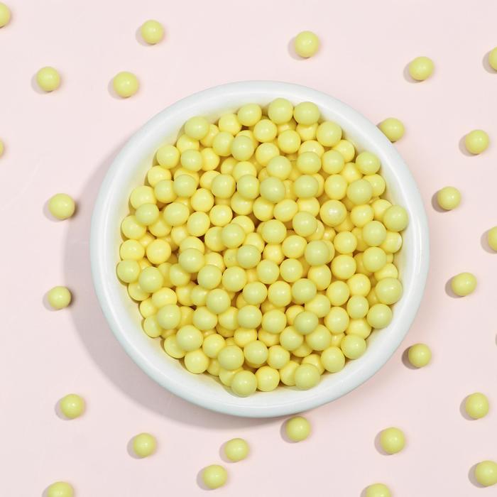 Драже зерновое в цветной кондитерской глазури жёлтое 6-8 мм, 50 г
Драже зерновое в цветной кондитерской глазури жёлтое 6-8 мм, 50 г