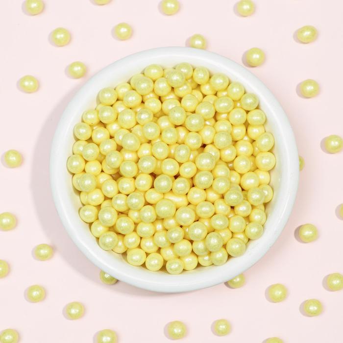 Драже зерновое в цветной кондитерской глазури «Жемчуг» жёлтый, 6-8 мм, 50 г
Драже зерновое в цветной кондитерской глазури «Жемчуг» жёлтый, 6-8 мм, 50 г