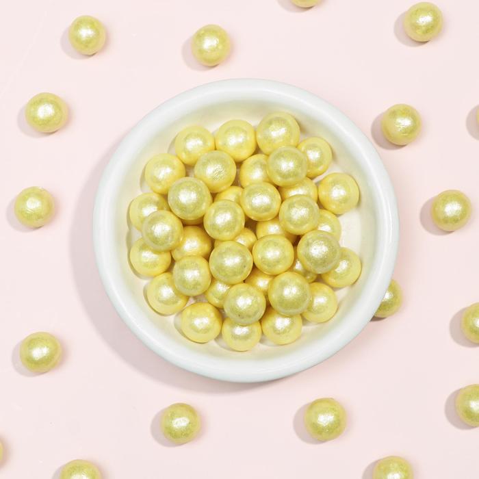 Драже зерновое в цветной кондитерской глазури «Жемчуг» жёлтый, 12-13 мм, 50 г
Драже зерновое в цветной кондитерской глазури «Жемчуг» жёлтый, 12-13 мм, 50 г