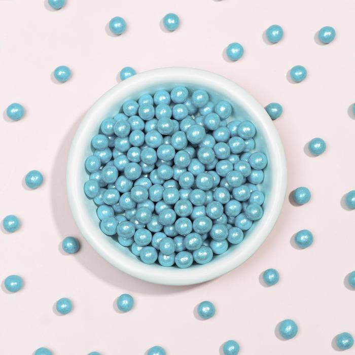 Драже зерновое в цветной кондитерской глазури «Жемчуг» бирюза, 6-8 мм, 50 г
Драже зерновое в цветной кондитерской глазури «Жемчуг» бирюза, 6-8 мм, 50 г