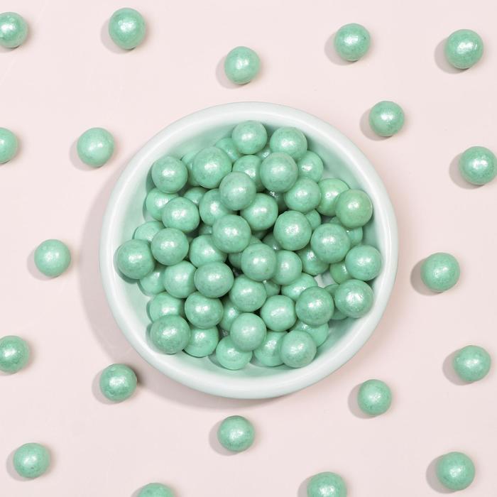 Драже зерновое в цветной кондитерской глазури «Жемчуг» изумруд 12-13 мм, 50 г
Драже зерновое в цветной кондитерской глазури «Жемчуг» изумруд 12-13 мм, 50 г