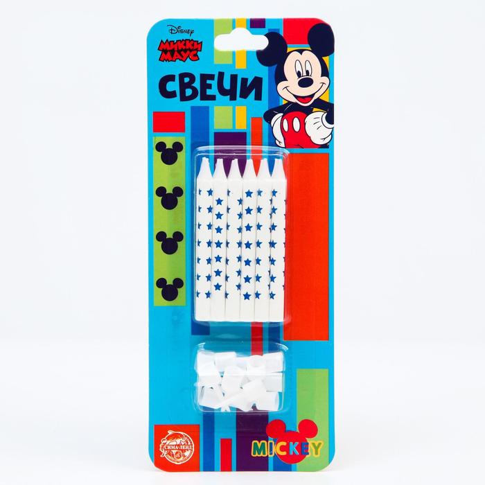 Набор свечей для торта, Микки Маус, 12 шт.
Набор свечей для торта, Микки Маус, 12 шт.