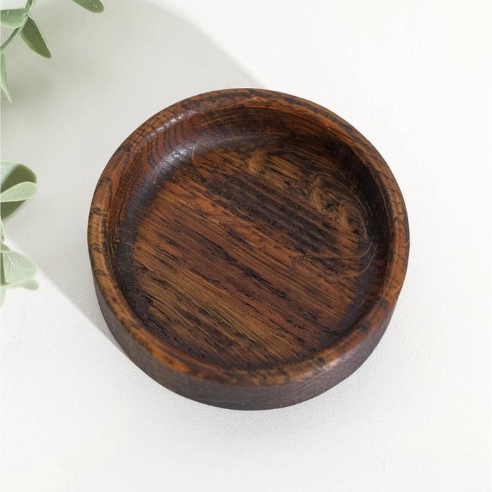 Соусник из массива дуба "Круг" 8,5х8,5х2,5 см черный
Соусник из массива дуба "Круг" 8,5х8,5х2,5 см черный