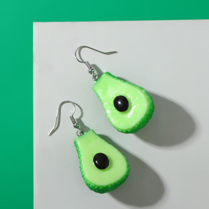 Серьги пластик "Авокадо" кучерявое, цвет зелёно-коричневый
Серьги пластик "Авокадо" кучерявое, цвет зелёно-коричневый