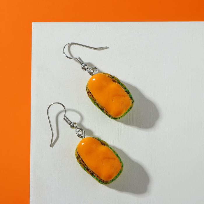 Серьги пластик "Вкусности" сэндвич, цвет жёлто-зелёный
Серьги пластик "Вкусности" сэндвич, цвет жёлто-зелёный