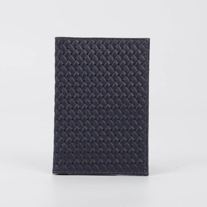 Обложка для паспорта, цвет синий 
Обложка для паспорта, цвет синий