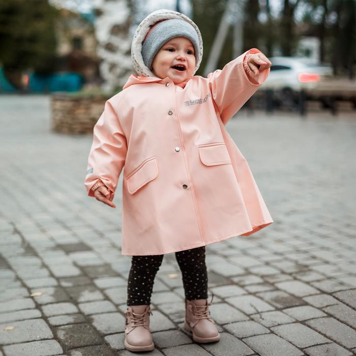 Плащ непромокаемый, цвет пудровый, рост 86 см
Плащ непромокаемый, цвет пудровый, рост 86 см