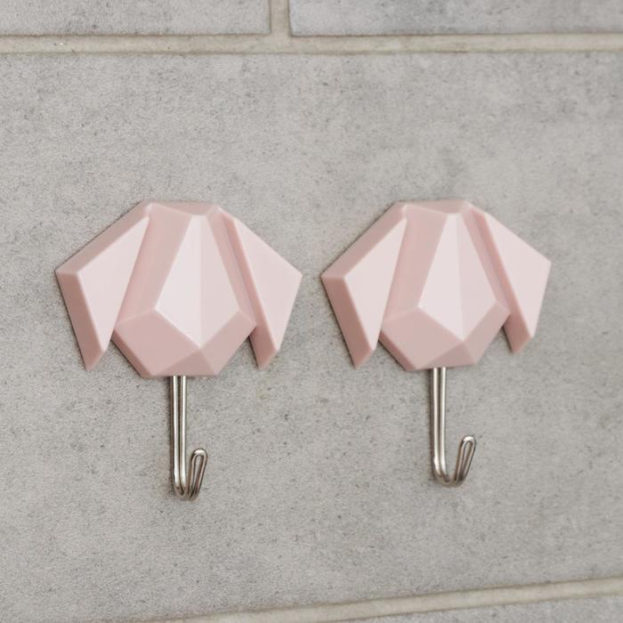 Набор крючков на липучке «Собачка», 2 шт, цвет МИКС
Набор крючков на липучке «Собачка», 2 шт, цвет МИКС