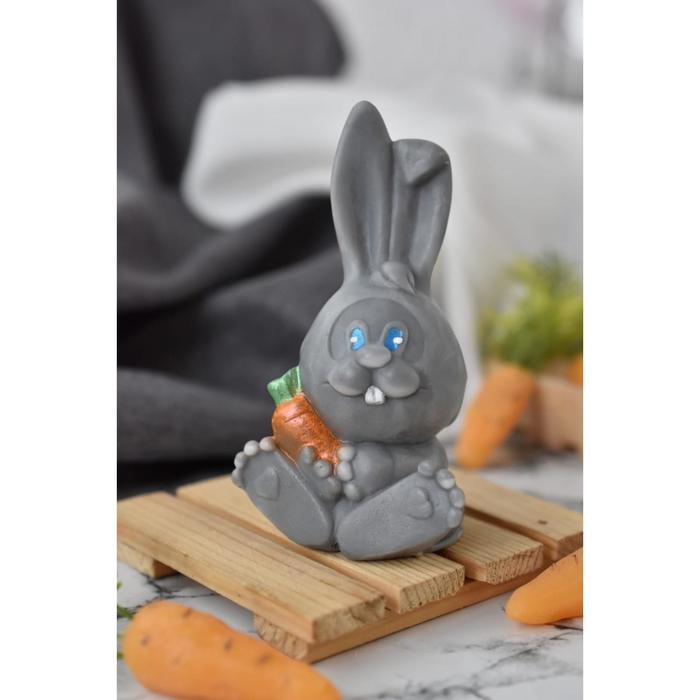 Силиконовая форма «Заяц с морковкой S»
Силиконовая форма «Заяц с морковкой S»