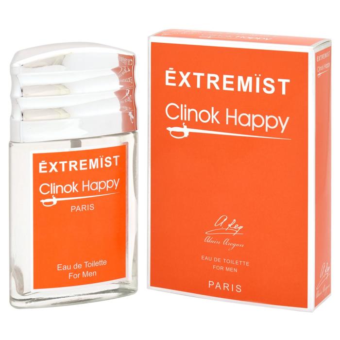 Туалетная вода мужская EXTREMIST CLINOK HAPPY, 90 мл
Туалетная вода мужская EXTREMIST CLINOK HAPPY, 90 мл