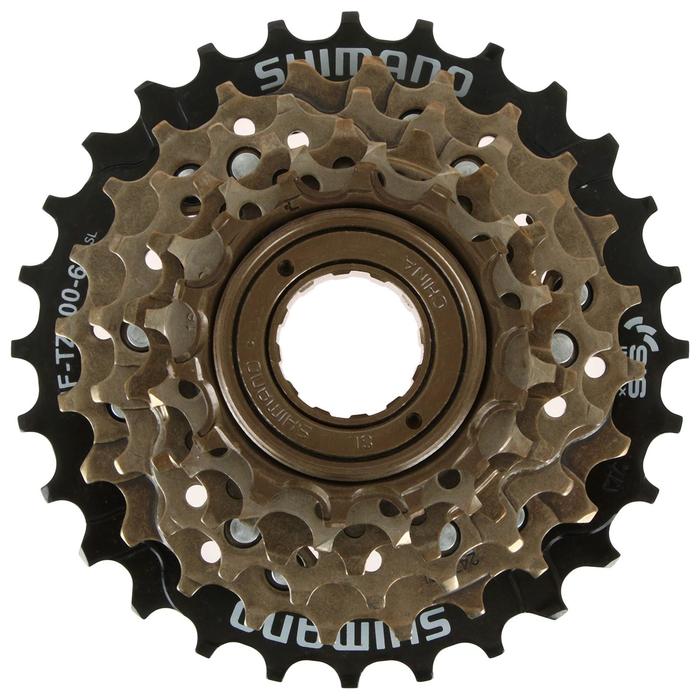 Трещотка Shimano 6 ск. MF-TZ500. (14-28T)
Трещотка Shimano 6 ск. MF-TZ500. (14-28T)