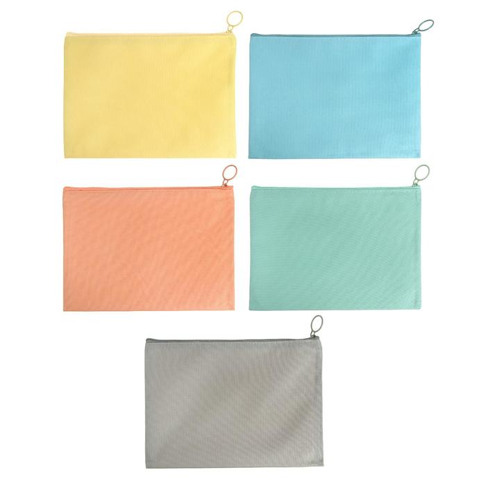 Папка на молнии "Пастель" А5, МИКС
Папка на молнии "Пастель" А5, МИКС