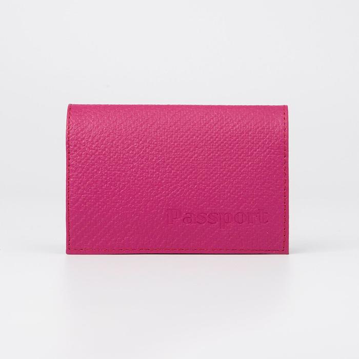 Обложка для паспорта, цвет розовый 
Обложка для паспорта, цвет розовый