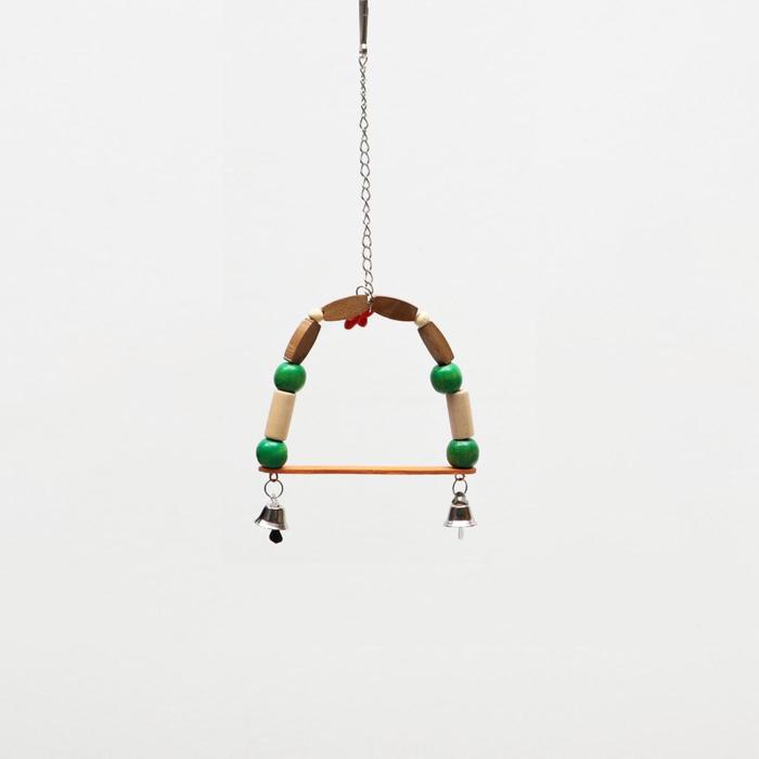 Игрушка для птиц "Домик-качель", микс
Игрушка для птиц "Домик-качель", микс