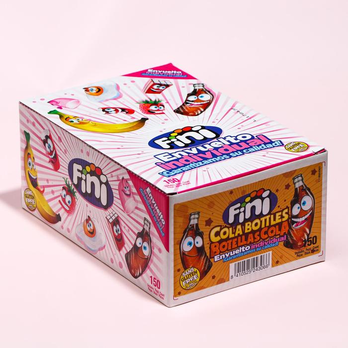 Мармелад жевательный FINI «Кола бутылочка», 5 г
Мармелад жевательный FINI «Кола бутылочка», 5 г