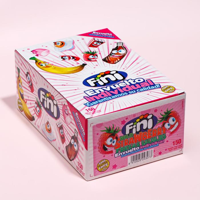 Мармелад жевательный FINI «Клубника», 5 г
Мармелад жевательный FINI «Клубника», 5 г