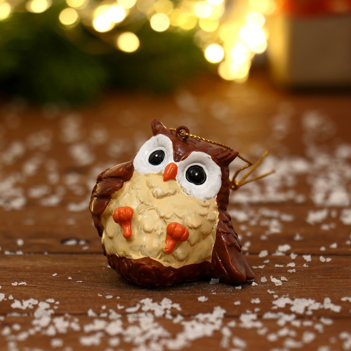 Украшение ёлочное "Совушка" 5х5 см, микс
Украшение ёлочное "Совушка" 5х5 см, микс