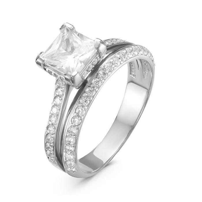 Кольцо посеребрение "Красота" 20-05522, цвет белый в серебре, размер 17
Кольцо посеребрение "Красота" 20-05522, цвет белый в серебре, размер 17