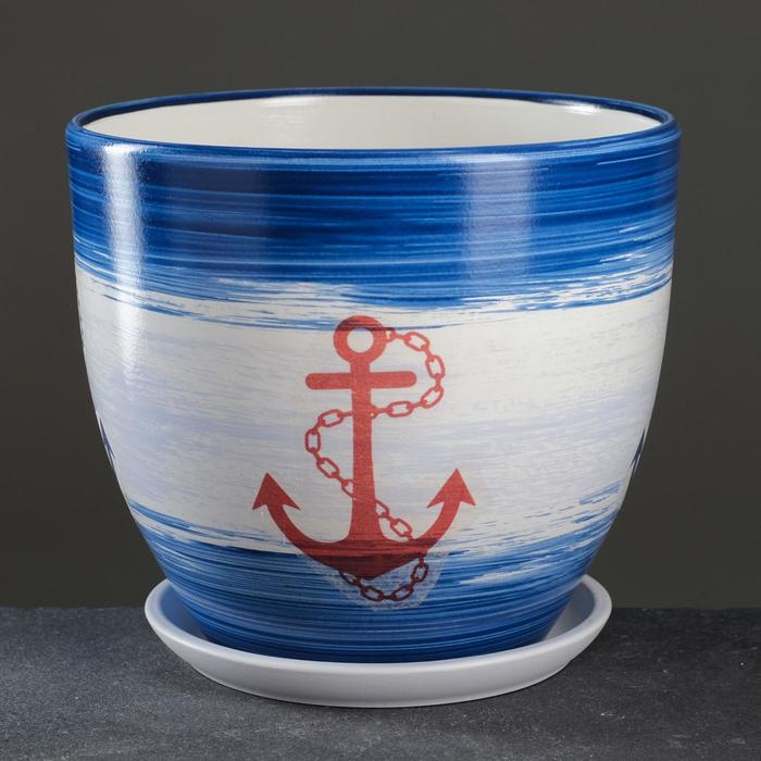 Горшок цветочный "Бриз" 5,9л
Горшок цветочный "Бриз" 5,9л