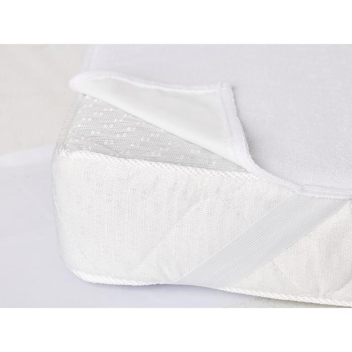 фото Наматрасник непромокаемый, размер 60x120/125x65 см, резинка по углам седьмое небо