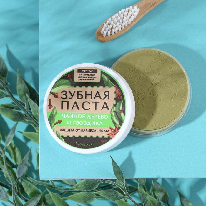 Зубная паста-концентрат «Чайное дерево и гвоздика», супер свежесть, 25 мл
Зубная паста-концентрат «Чайное дерево и гвоздика», супер свежесть, 25 мл
