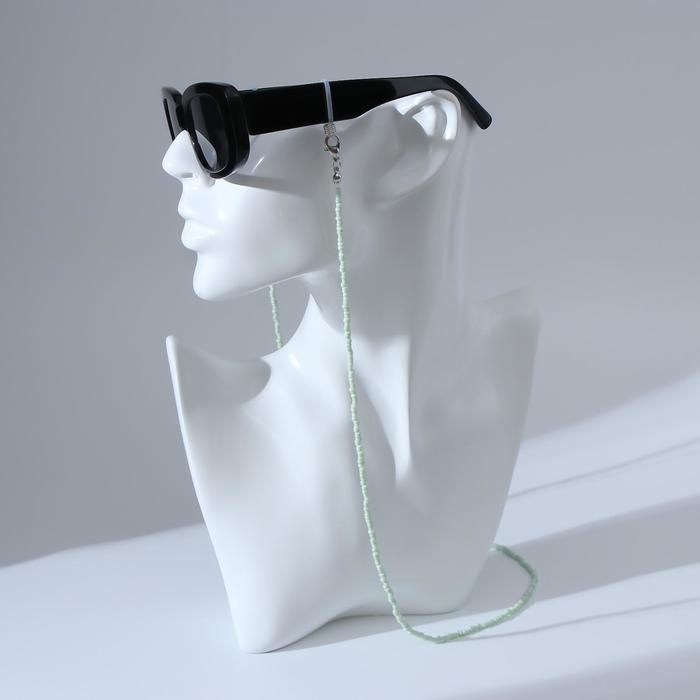 Цепочка для очков "Бисер" лёгкость, цвет зелёный, 70 см
Цепочка для очков "Бисер" лёгкость, цвет зелёный, 70 см