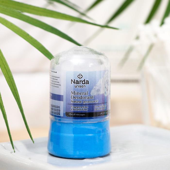 Дезодорант-кристалл Narda «Натуральный», 45 г
Дезодорант-кристалл Narda «Натуральный», 45 г