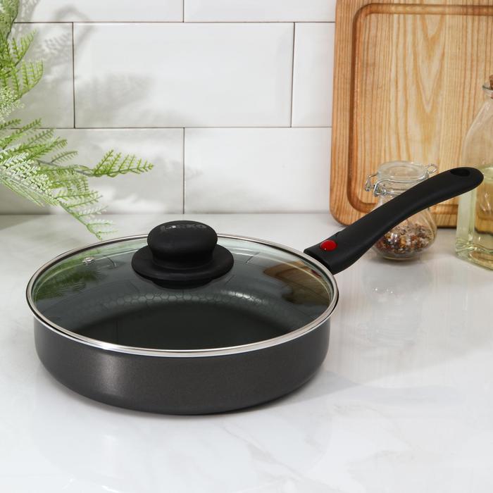 Сотейник Forever, d=22 см, съёмная ручка, стеклянная крышка, антипригарное покрытие
Сотейник Forever, d=22 см, съёмная ручка, стеклянная крышка, антипригарное покрытие