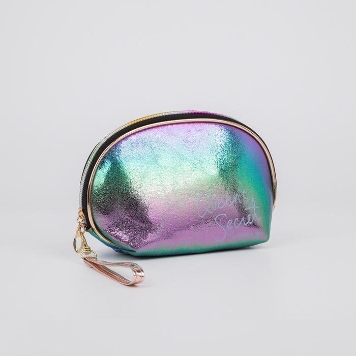Косметичка на молнии, с ручкой, цвет разноцветный
Косметичка на молнии, с ручкой, цвет разноцветный
