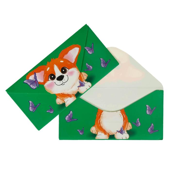 Конверт для денег "Универсальный" корги
Конверт для денег "Универсальный" корги