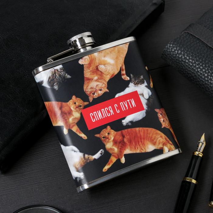 Фляжка "Спился с пути", 210 мл
Фляжка "Спился с пути", 210 мл