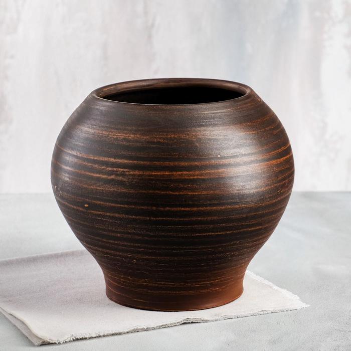 Чугунок, гладкий, красная глина, 4 л
Чугунок, гладкий, красная глина, 4 л