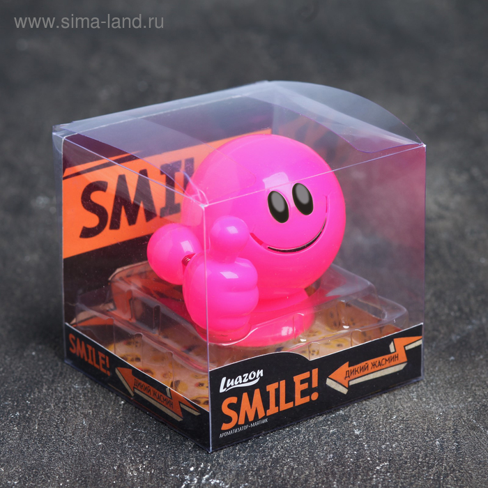 Ароматизатор на панель авто «Мега-смайл», жасмин, 9,5 х 9,5 см
Ароматизатор на панель авто «Мега-смайл», жасмин, 9,5 х 9,5 см