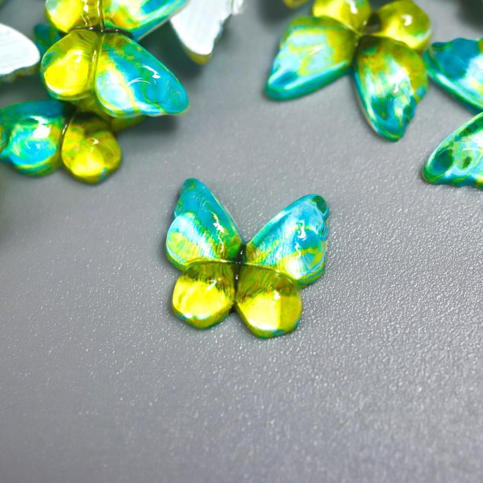 Декоративный элемент "Бабочка" 10 мм жёлто-голубой
Декоративный элемент "Бабочка" 10 мм жёлто-голубой