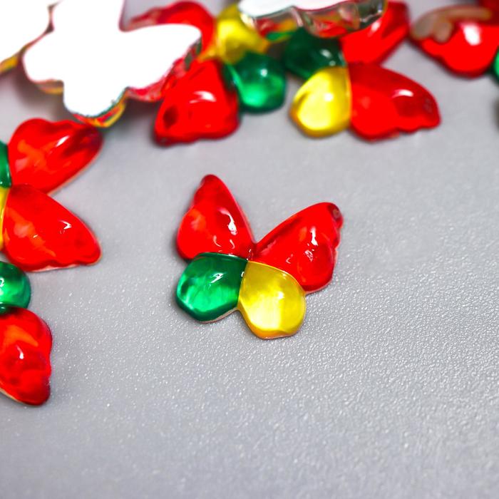 Декоративный элемент "Бабочка" 10 мм разноцветный
Декоративный элемент "Бабочка" 10 мм разноцветный