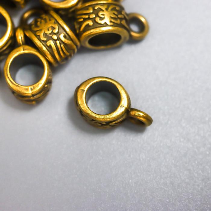 Бейл, цвет бронза 1,1х0,5х0,6 см
Бейл, цвет бронза 1,1х0,5х0,6 см