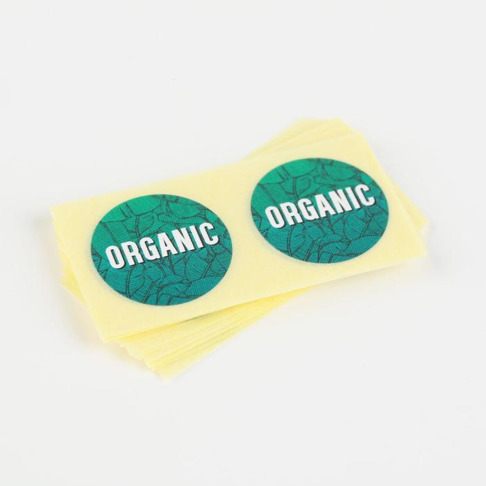 Набор наклеек для бизнеса Organic, 50 шт, 2 × 2 см
Набор наклеек для бизнеса Organic, 50 шт, 2 × 2 см