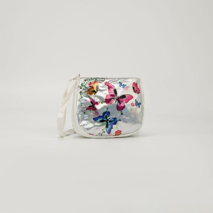 Сумка детская на молнии, цвет белый
Сумка детская на молнии, цвет белый