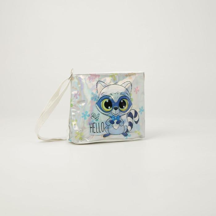 Сумка детская на молнии, цвет белый
Сумка детская на молнии, цвет белый