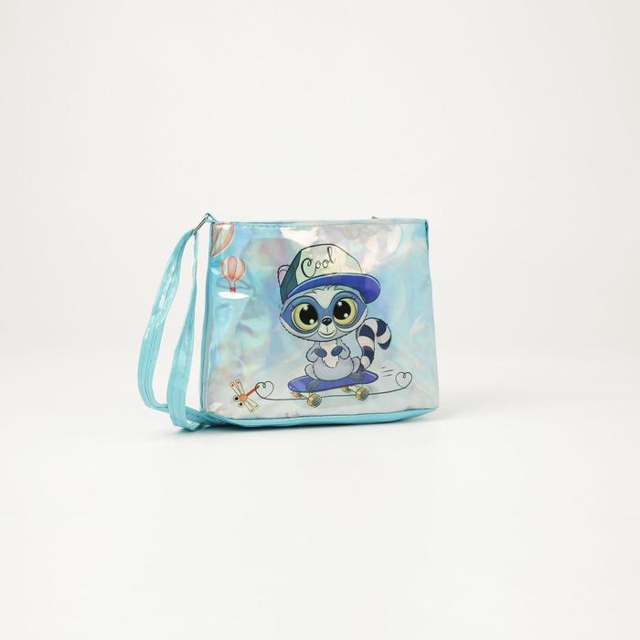 Сумка детская на молнии, цвет голубой
Сумка детская на молнии, цвет голубой