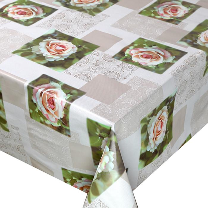 Клеёнка Camelia 140 см, рулон 20 м, рисунок «Нежная роза»
Клеёнка Camelia 140 см, рулон 20 м, рисунок «Нежная роза»