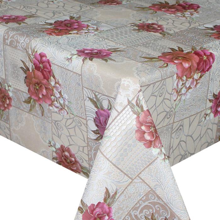 Клеёнка Flora 140 см, рулон 20 м, рисунок «Сайяра»
Клеёнка Flora 140 см, рулон 20 м, рисунок «Сайяра»