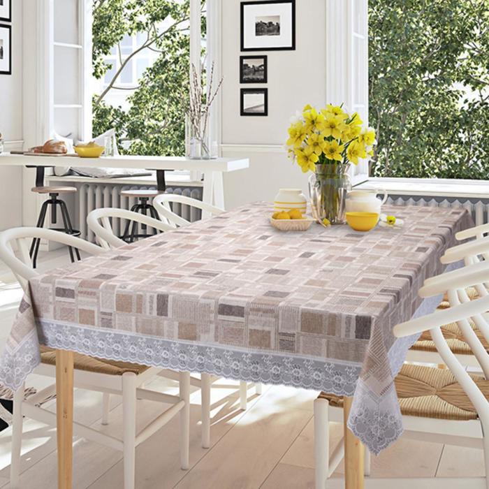 Скатерть Meiwa 122х152 см, цвет бежевый
Скатерть Meiwa 122х152 см, цвет бежевый